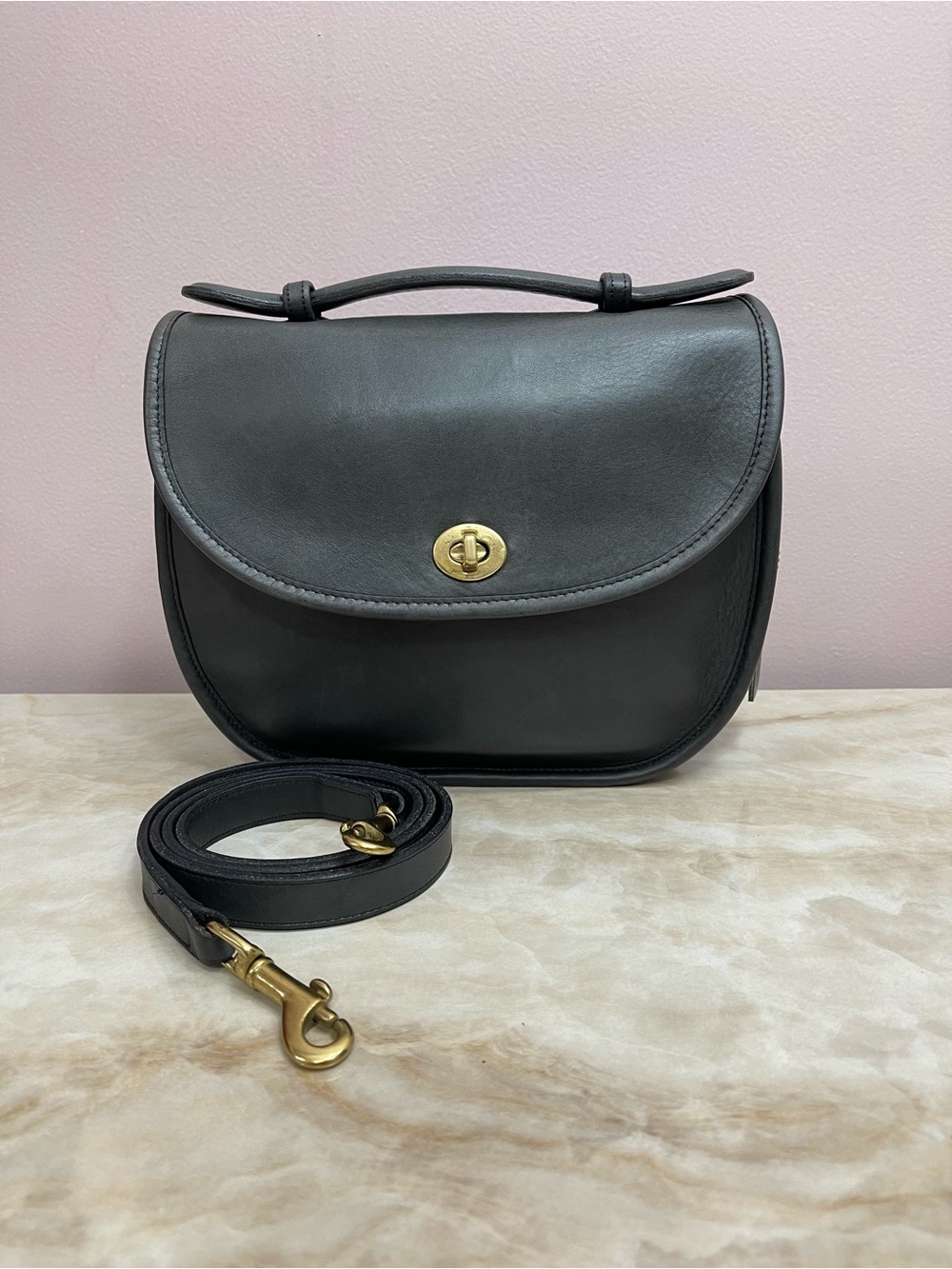 Vintage Coach Plaza Bag